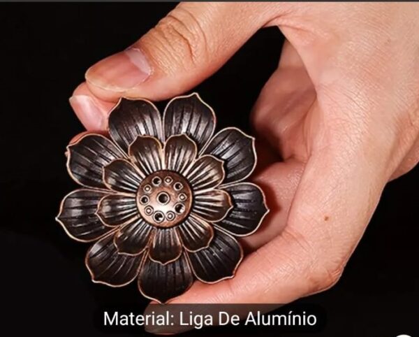 Porta Incenso Flor de Lótus (5,5 cm) - Image 4