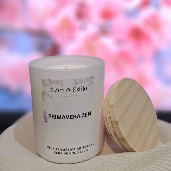 Vela Aromática Primavera Zen 160g