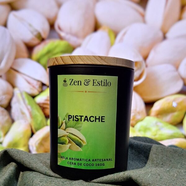 Vela Perfumada Pistache (Aromática)